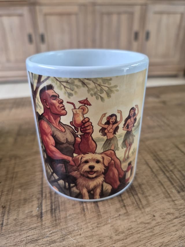 White Glossy Mug preview